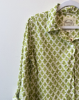 Auntie Oti, Diamond Button Shirt