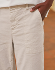Frank & Eileen, Wexford Patch Pocket Pant- Cement