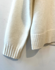 Cashmere Varsity V-Neck Sweater