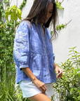 Rose and Rose, Sardinia Shirt- Denim Blue