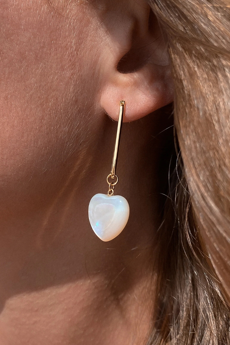 Thatch, Gemma Mother of Pearl Earrings