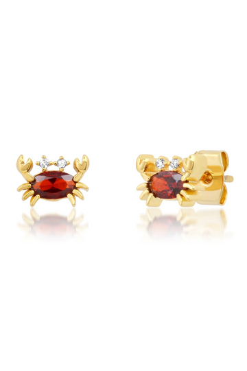 TAI, Crab Stud Earrings