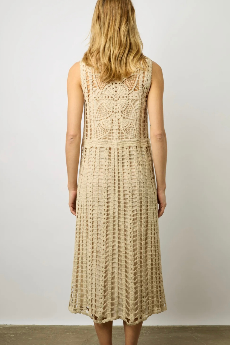 Gerard Darel, Edena Dress- Naturel