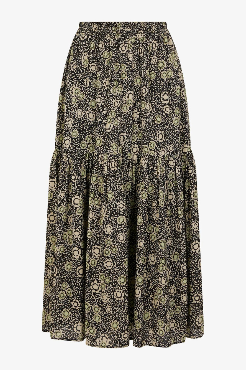 Gerard Darel - Damya Mid Floral Skirt