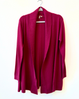 Cashmere Swing Sweater Coat