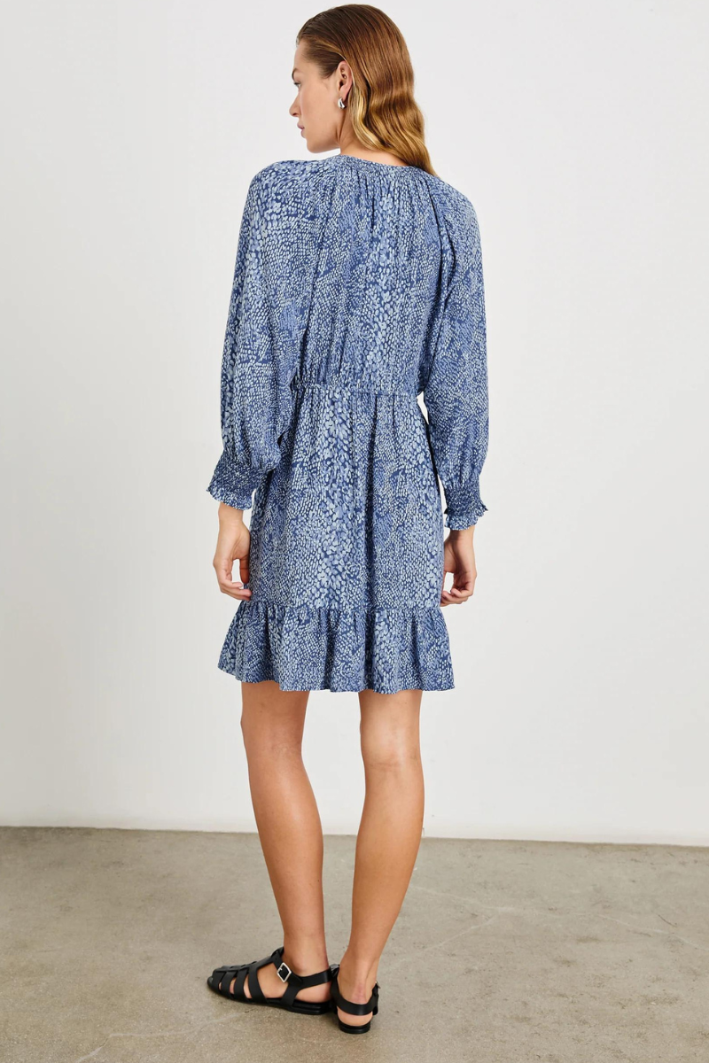 Rails, Eliza Dress-Navy Python