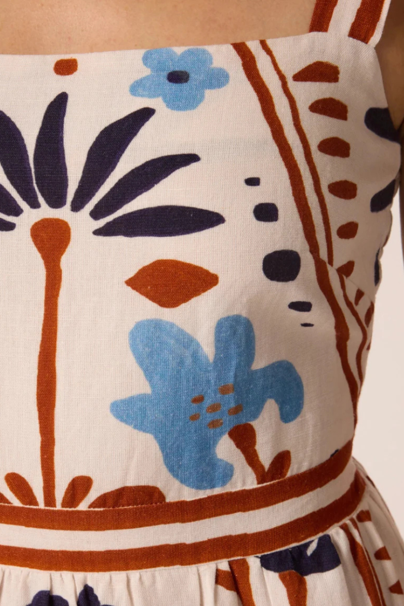 Cleobella, Carmen Midi Dress - Liliana Print