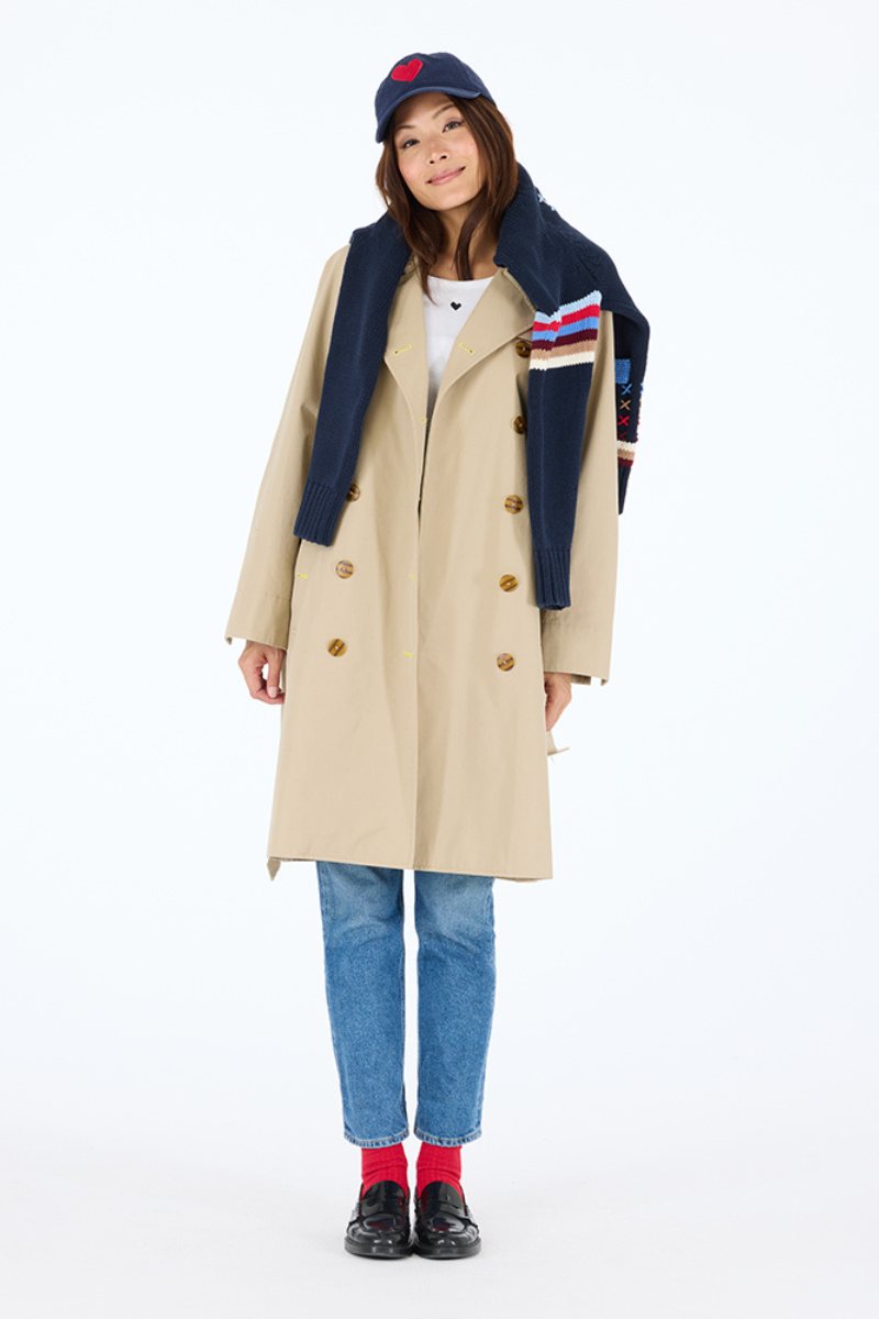 Kerri Rosenthal, Trench Coat- Khaki