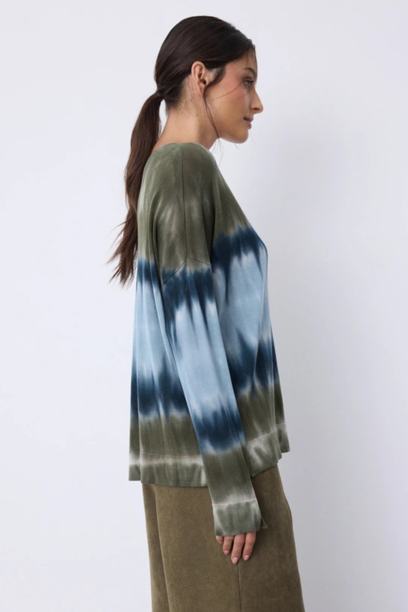 Not Shy, Maca Pullover Poncho - Ash Tourmaline