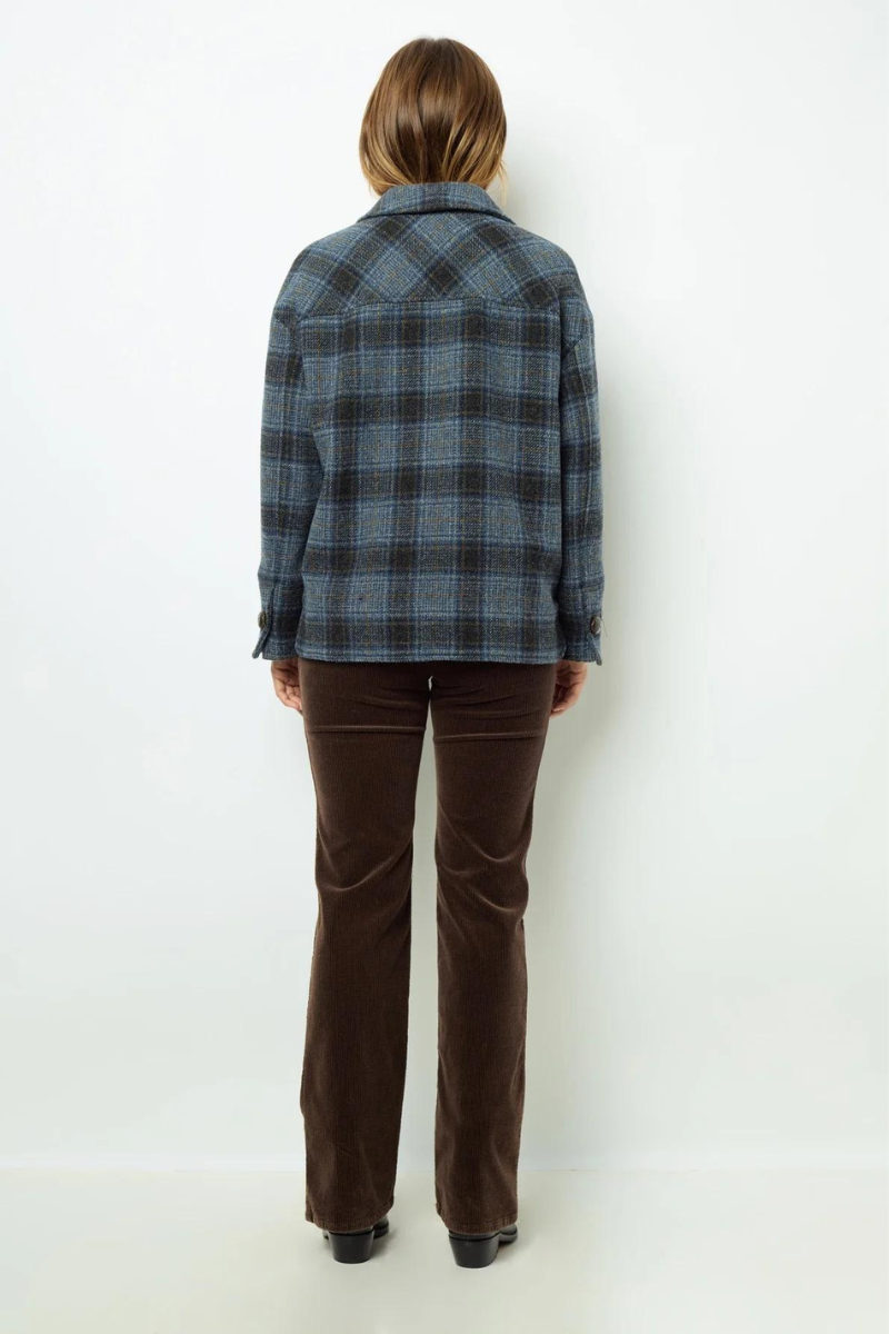 Gerard Darel - Mayssane Wool Check Jacket