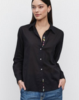 Velvet, Carissa Embroidered Shirt