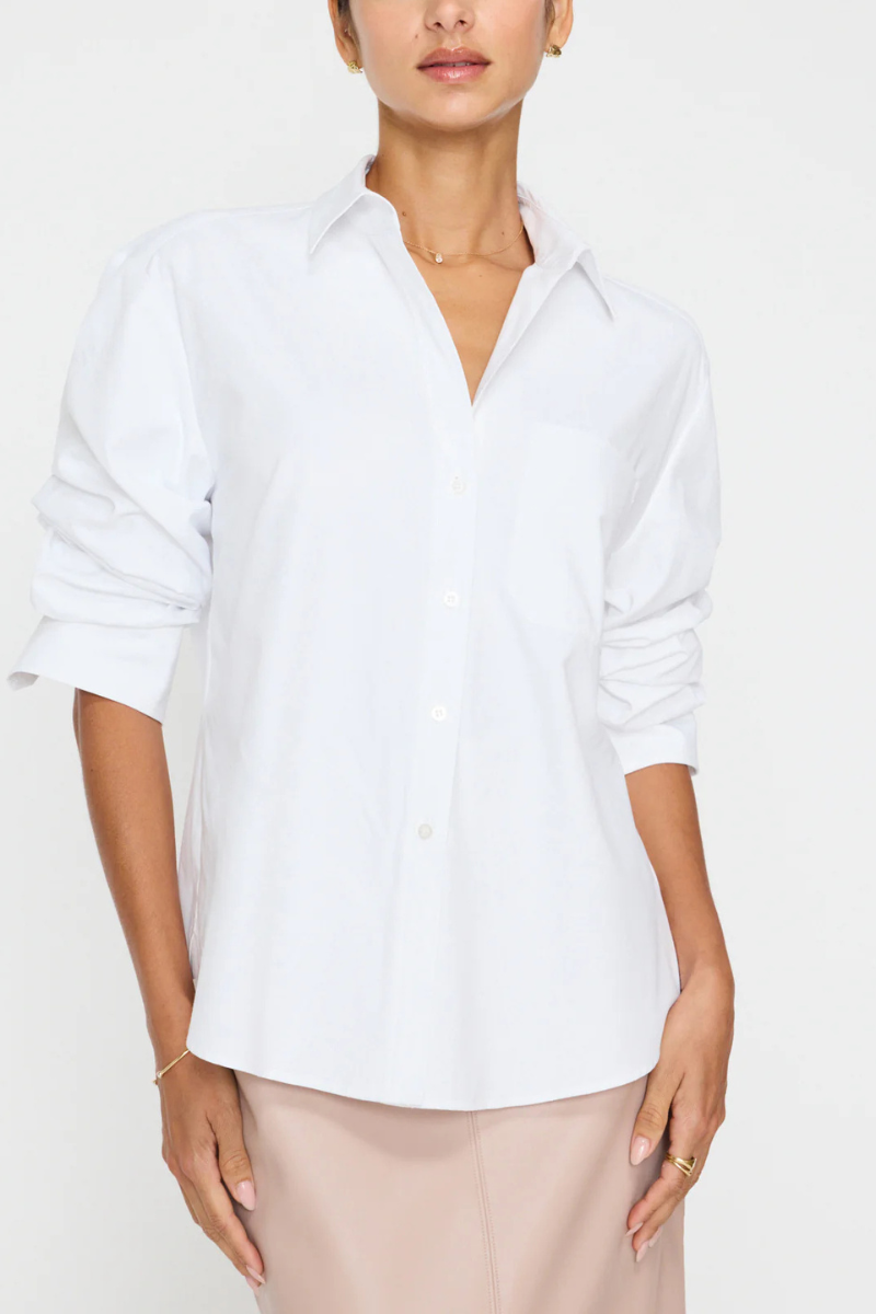 Brochu Walker, Pia Shirt - Salt White