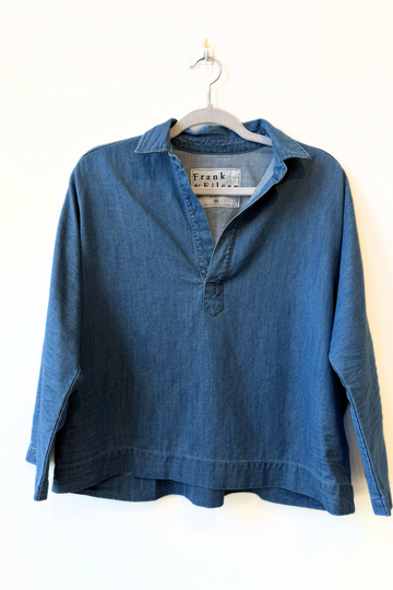 Frank & Eileen, Gabi Popover Shirt- Vintage Distressed Wash