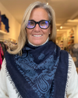 Cashmere Bandana Scarf, Various Colours, by Kas