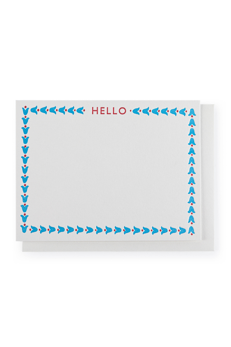 Archivist Gallery, Hello Tulip Notecard Set