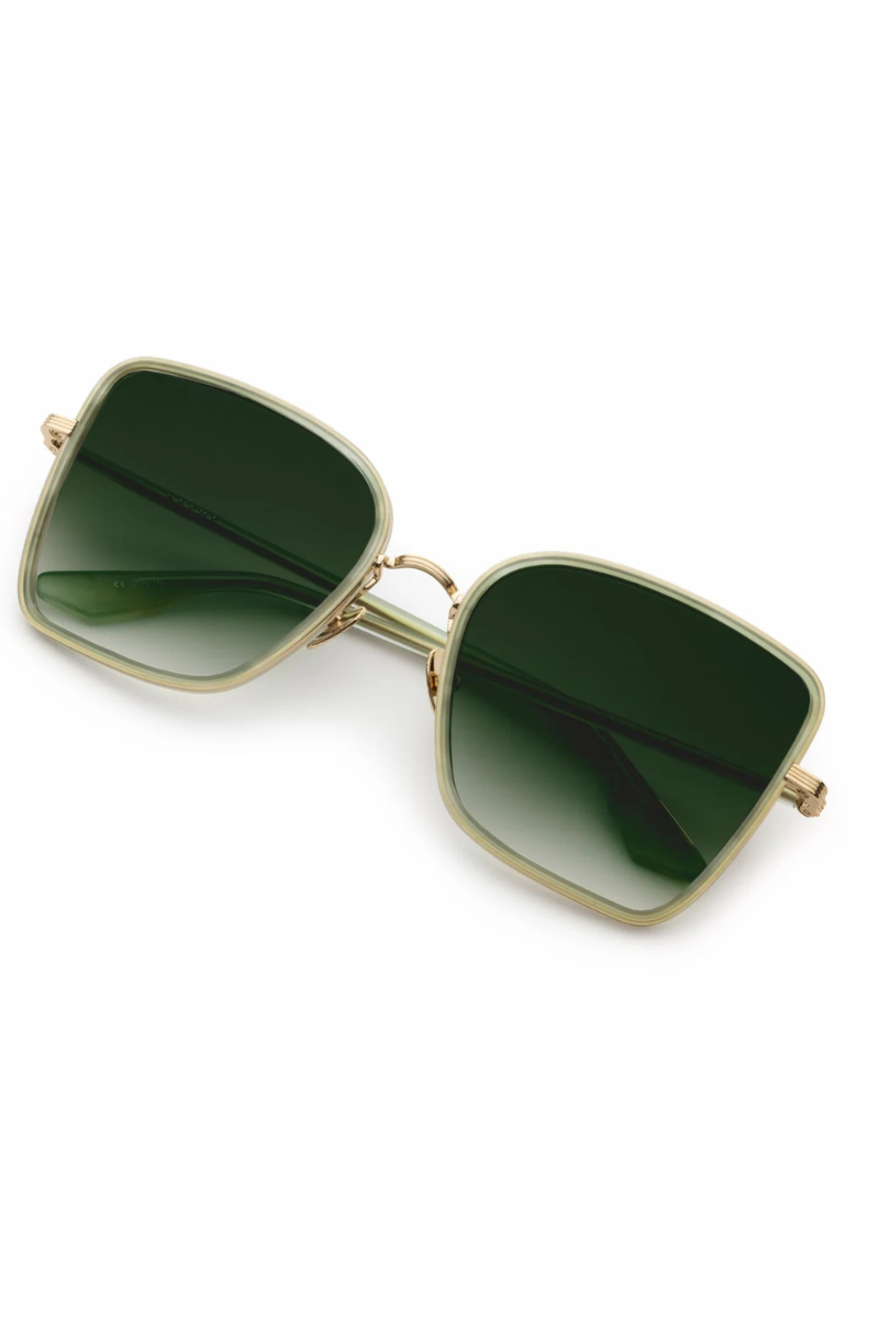 Krewe, Jolene Sunglasses 12K Titanium + Selene