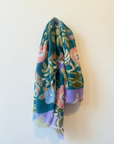 ÉPICE Paris,  Square Scarf- Emerald