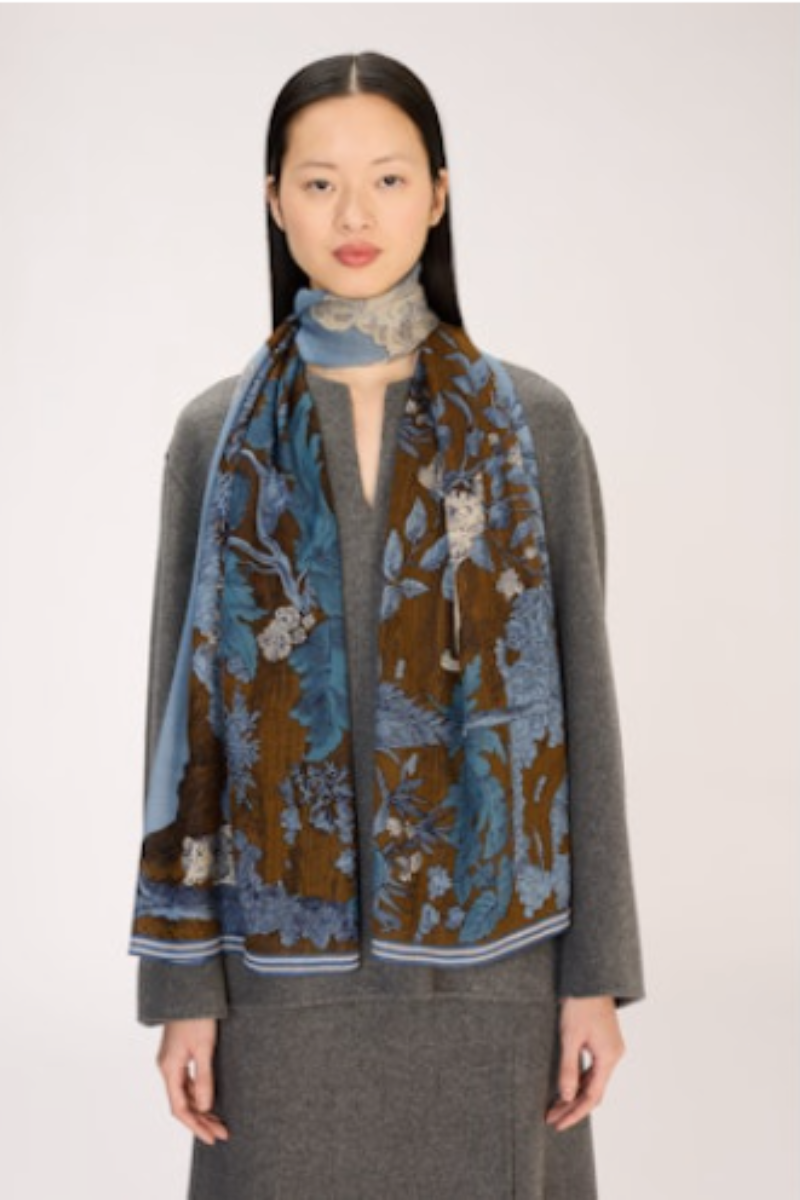 Inoui Editions, 70 Histoire Scarf - Blue