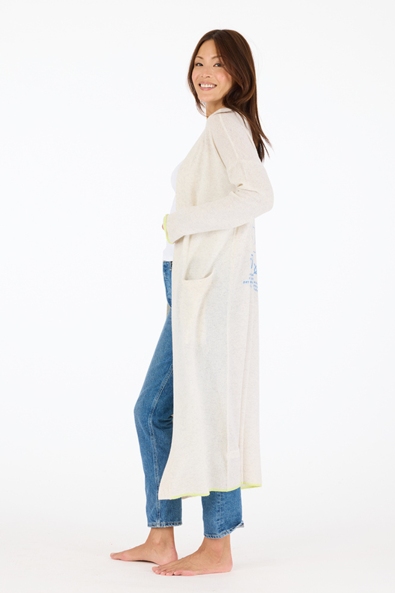 Kerri Rosenthal, Super Duper Made With Love Duster- Oatmeal Heather