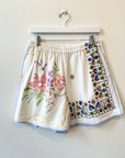 Relax R, Eolo Embroidered Shorts- Multi
