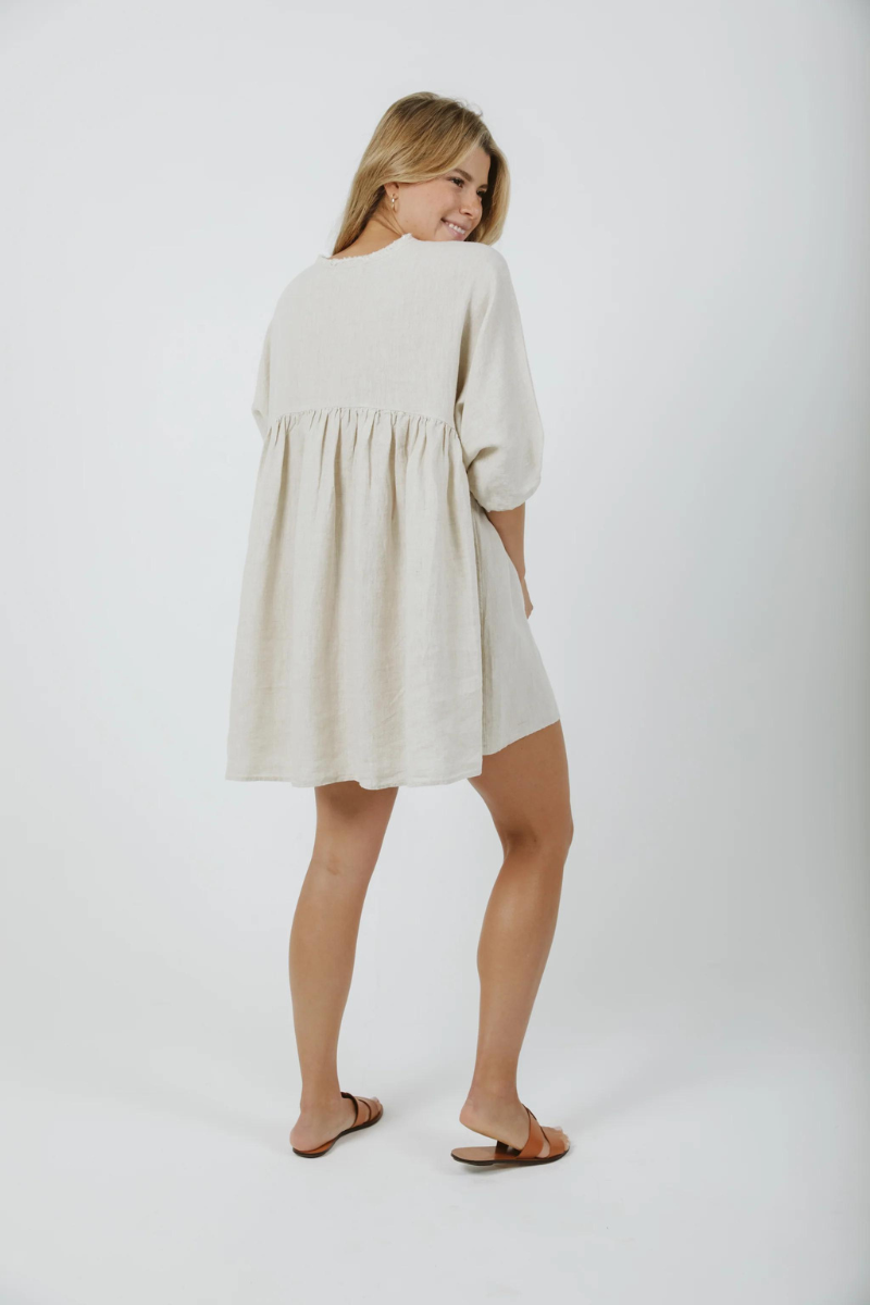 Lanhtrophy, Alcala Dress- Natural