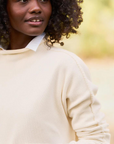 Frank & Eileen, Monterey Sweater- Cream