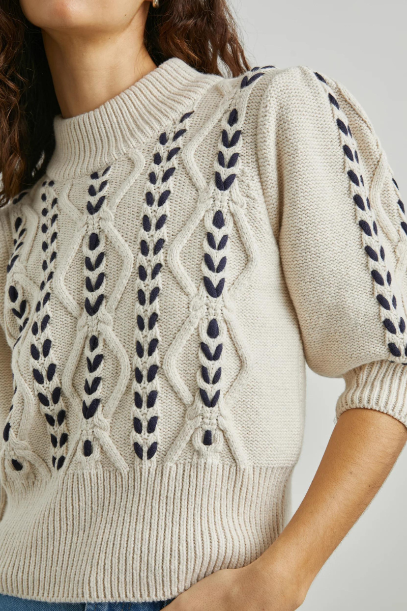 Rails, Addy Sweater-Oatmeal