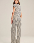 Velvet, Amelise Stripe Terry Pant