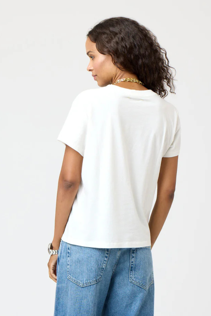 Kerri Rosenthal, Suke Imperfect Heart Tee-Neon Pink