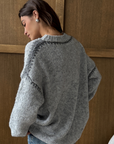 Charli, Cleo Sweater- Grey