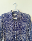 Hartford, Coraz Woven Shirt-Navy & White