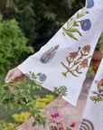 Maison Marigold, Lugano Mini Dress- Multi Botanical