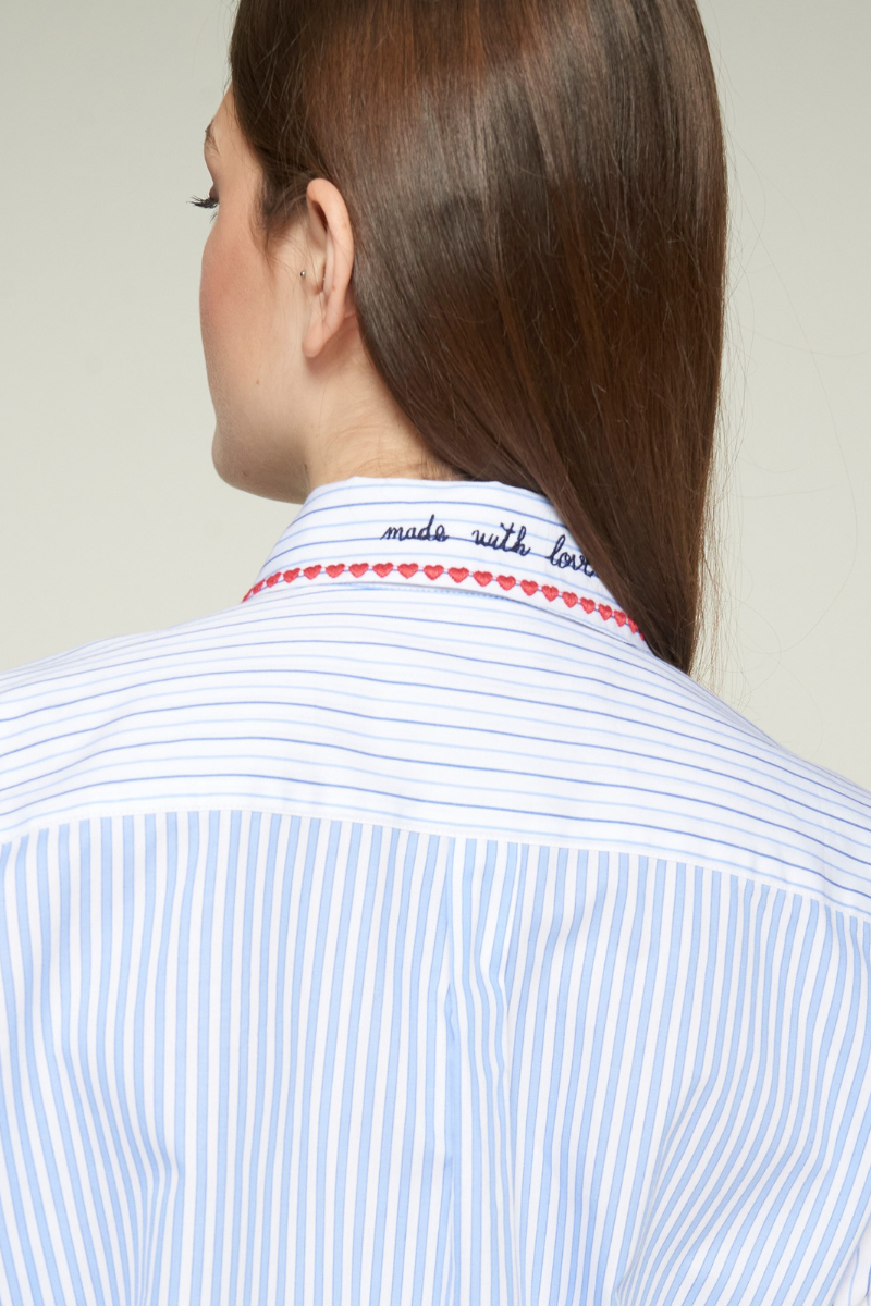 Vilagallo, Stripe Shirt-Made w/ Love