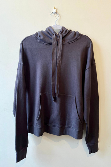 Velvet, Ojai Fleece Hoodie-Coal