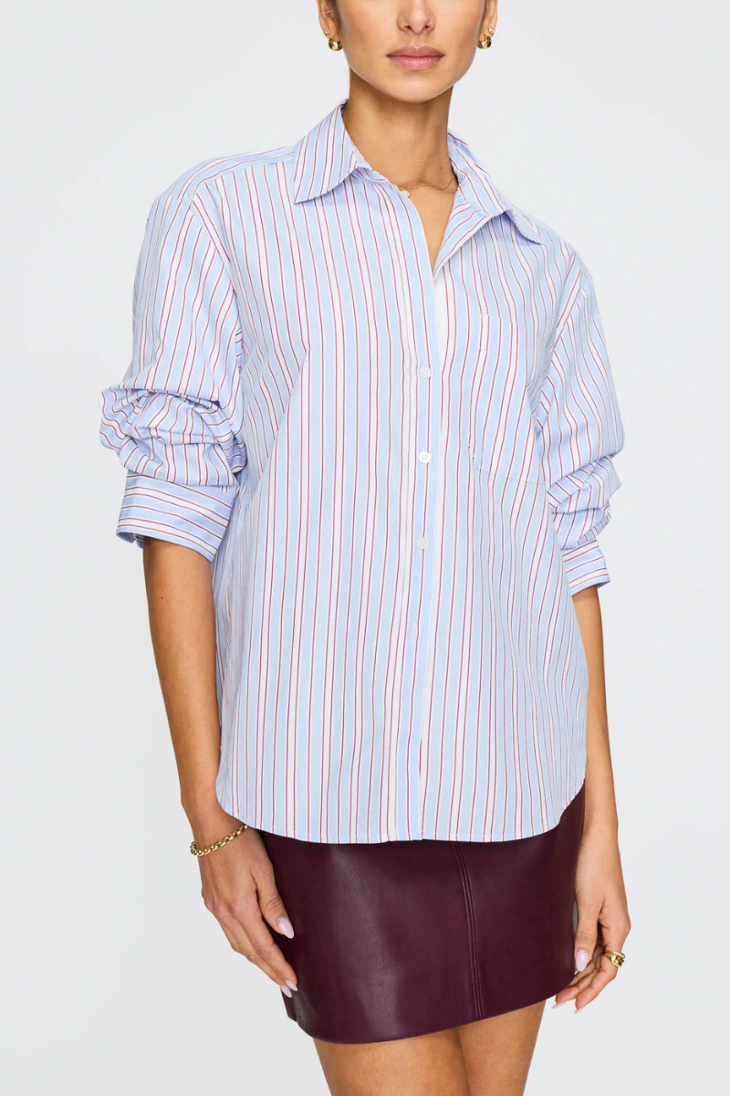 Brochu Walker, Pia Shirt - Oxford Stripe