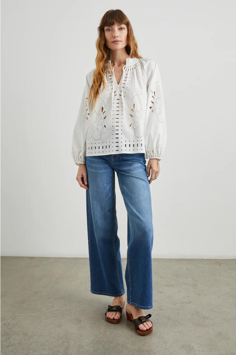 Rails, Lucinda Blouse - White