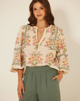 Bila 77, Valley Spring Top - Lp Powder Blue