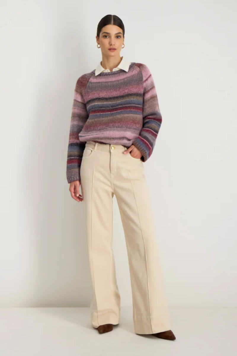 Stella Forest, Aven Sweater- Rose