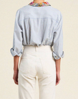 TROVATA, Blake Oversized Shirt- Seaside Stripe