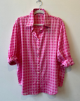 Palme, Check Button Down Shirt 67987