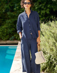 Frank & Eileen, Tuscany Get Away Set-Navy