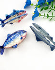 Sea Bass Fish Acrylic Printed Hair Claw