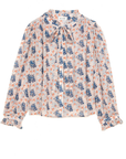M.A.B.E, Aster Print Long Sleeve Top- Multi