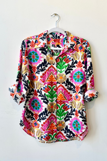 Vilagallo, Ikat Silk Blouse