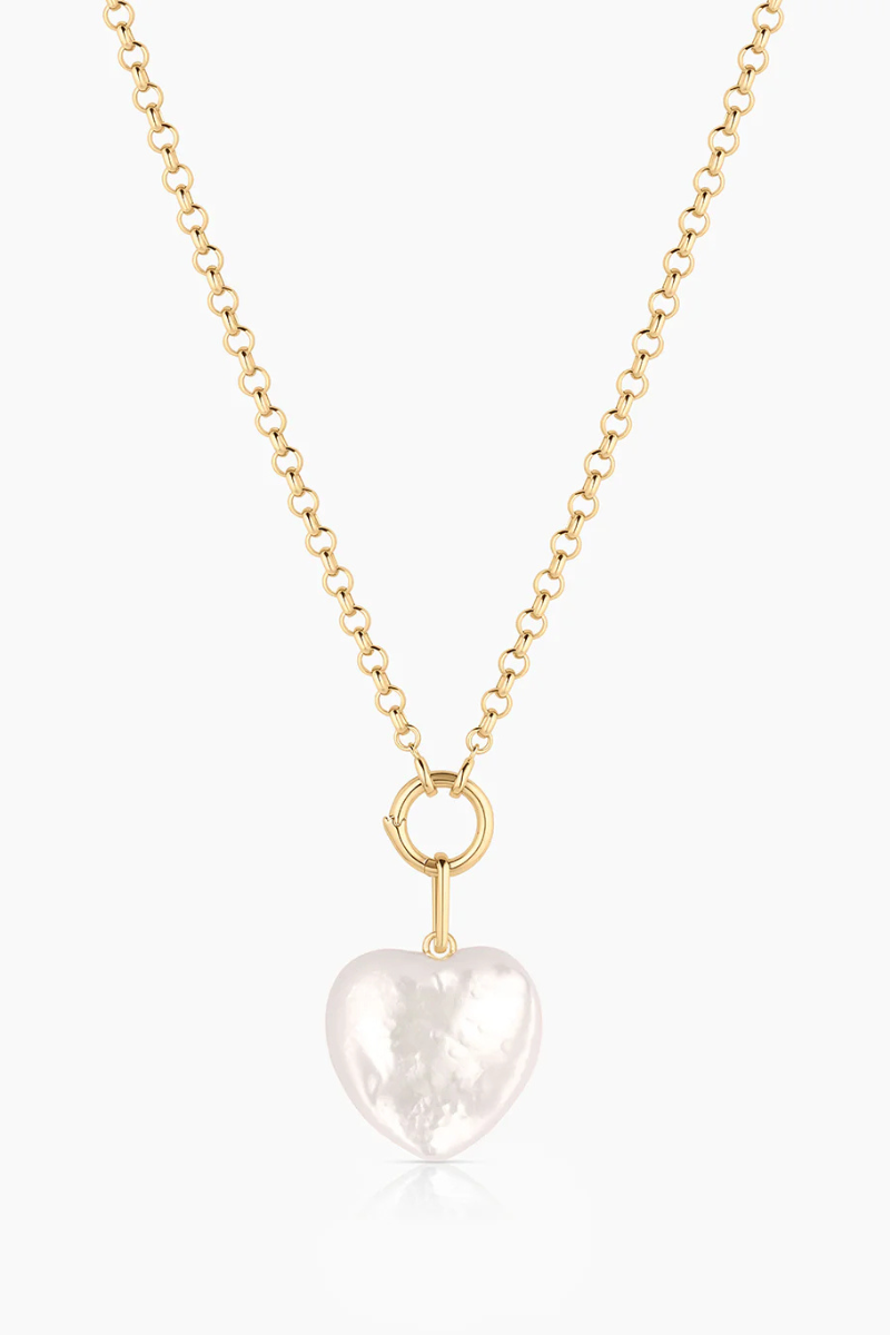 Thatch, Gemma Mother of Pearl Charm