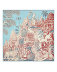 Inoui Editions, Piranesi Square 130 Scarf- Turquoise