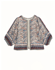M.A.B.E, Cass Print Jacket- Indigo/Rust