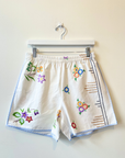 Relax R, Eolo Embroidered Shorts- Multi