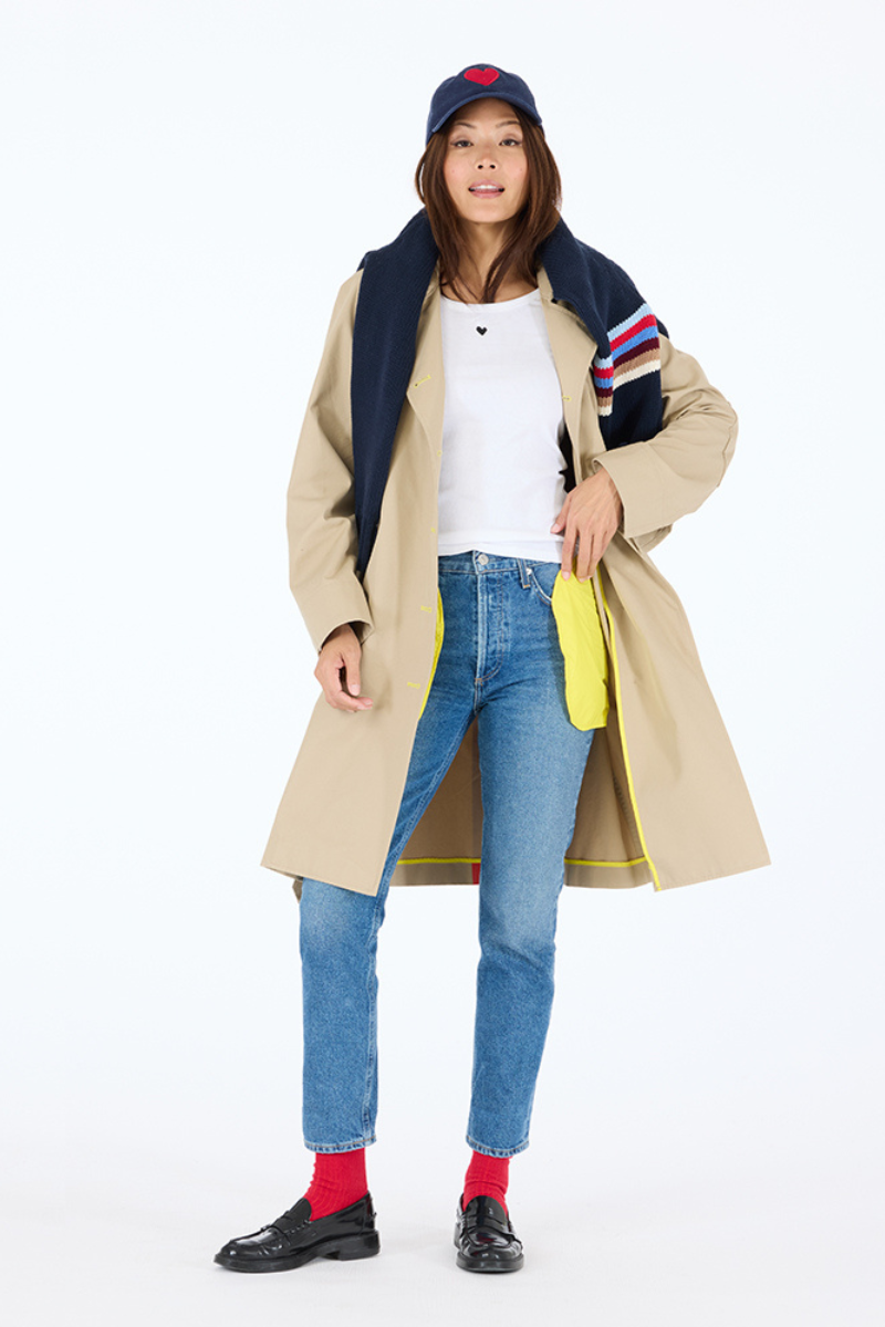Kerri Rosenthal, Trench Coat- Khaki