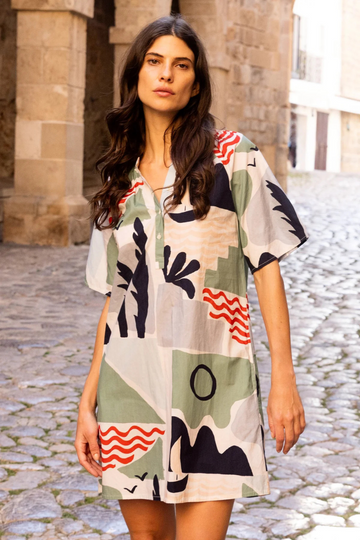 Oliphant, Pocket Dress - Riviera Sage